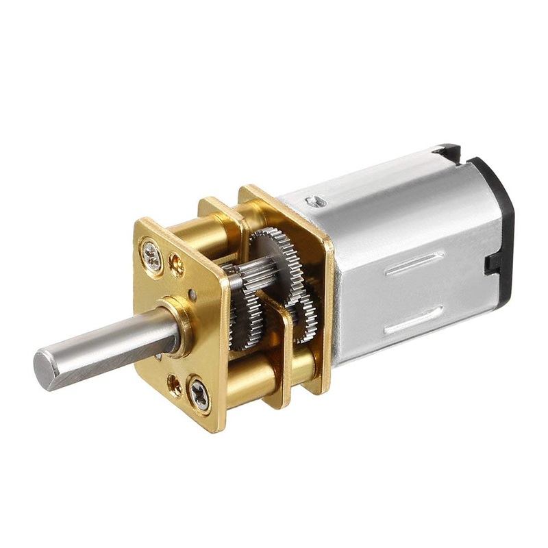 Greartisan DC 6V 74RPM N20 High Torque Speed Reduction Motor with Metal Gearbox Motor for DIY RC Toys