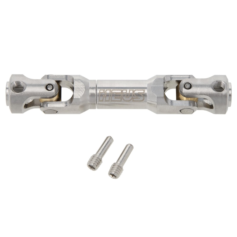 MEUS RACING Universal Driveshaft for SCX10 SCX10 II Wraith TRX4 1/10 RC Crawler Upgrades Parts, 60-77mm