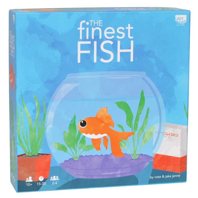 The Finest Fish | Mensa Recommended Strategic Board Game | Tile Placement Game for Adults and Families