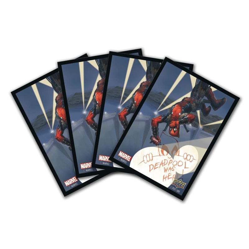 Upper Deck Deadpool Sleeves (65 Count, Clear Plastic Card Sleeves)