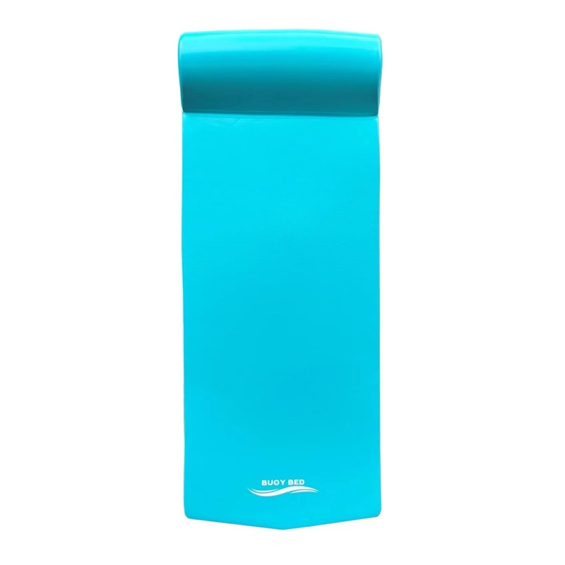 Buoy Bed Foam Pool Floats – Adult Xtra Thick Foam Pool Floats for Adults, Heavy Duty, Aqua, 2.25” Thick