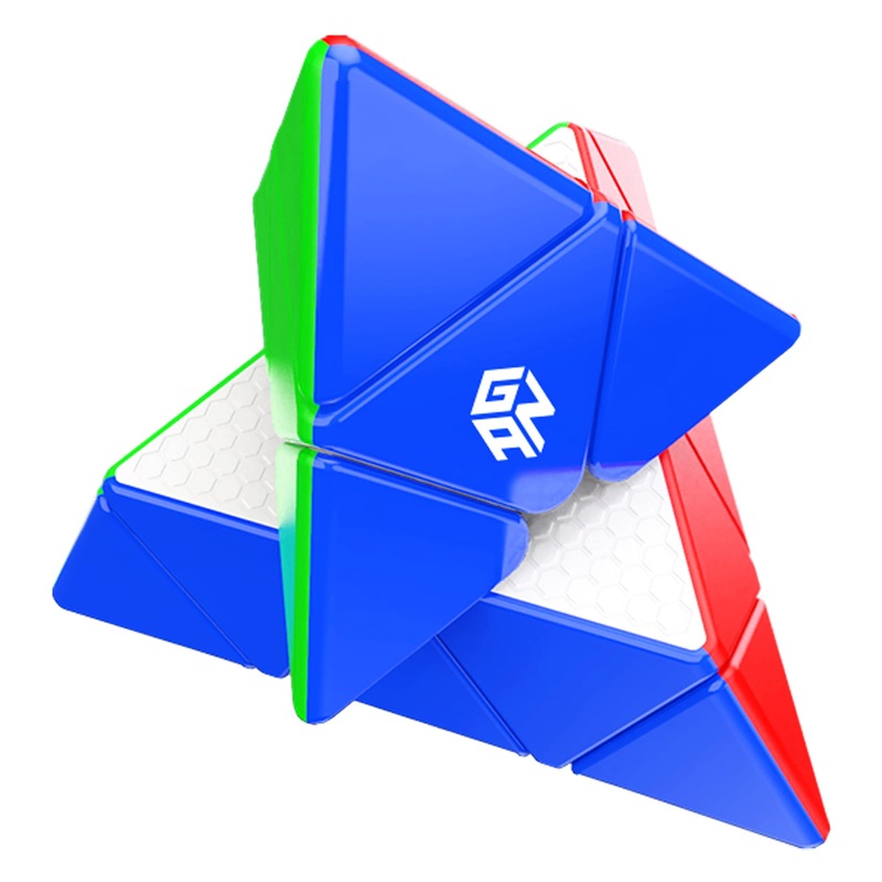 CuberShop GAN Pyraminx M Magnetic Speed Cube (Enhanced Core Positioning UV Coated Ver.), GAN 2020 Liteweight Stickerless Pyramid