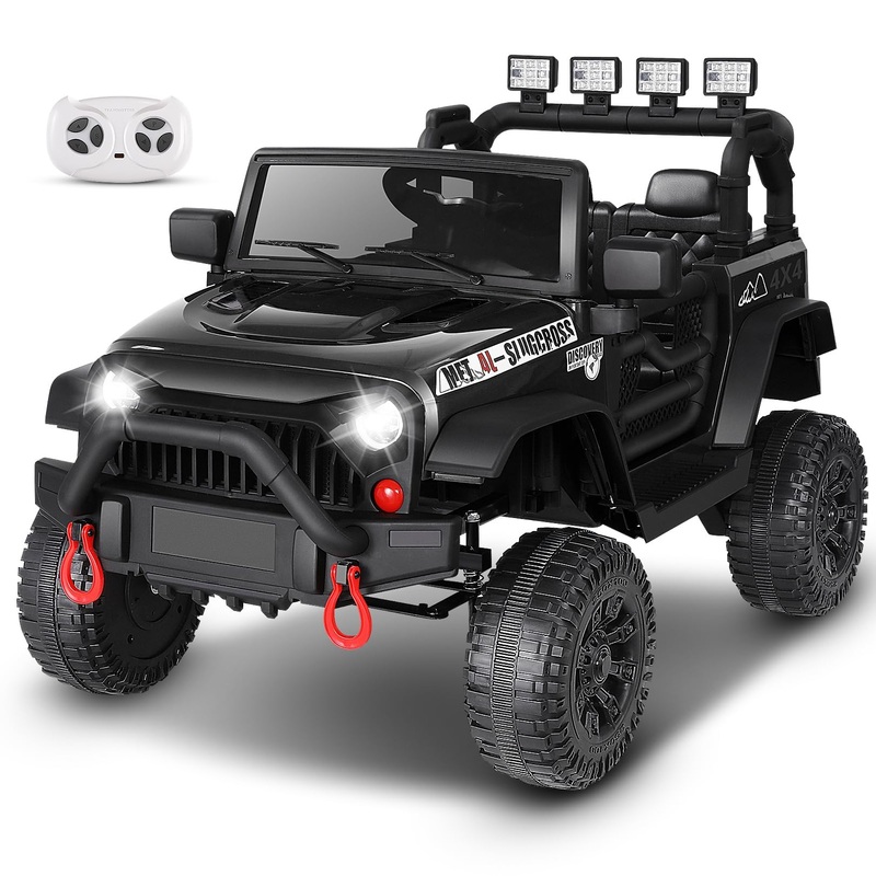 Hikole Battery Powered Cars for Kids, 12v Electric Car for Kids with Parent Remote, Power Ride on Wheels, Kid Cars to Drive for