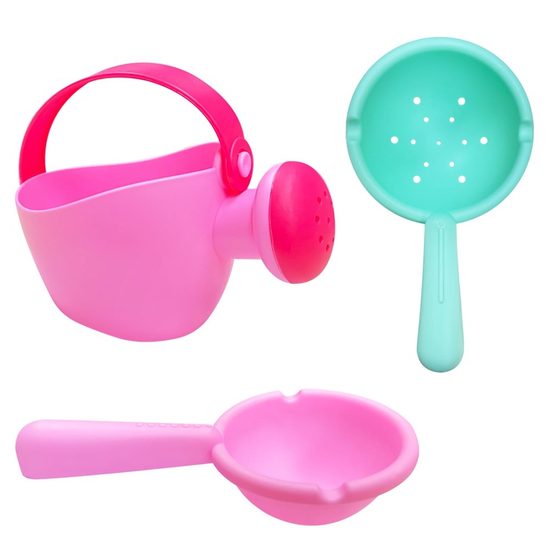 YAPROMO Baby Bath Toys for Toddlers 36+ Month, 3 Pcs Baby Bath Tub Toy, Swimming Pool and Water Toys, Cute Baby Beach Toy