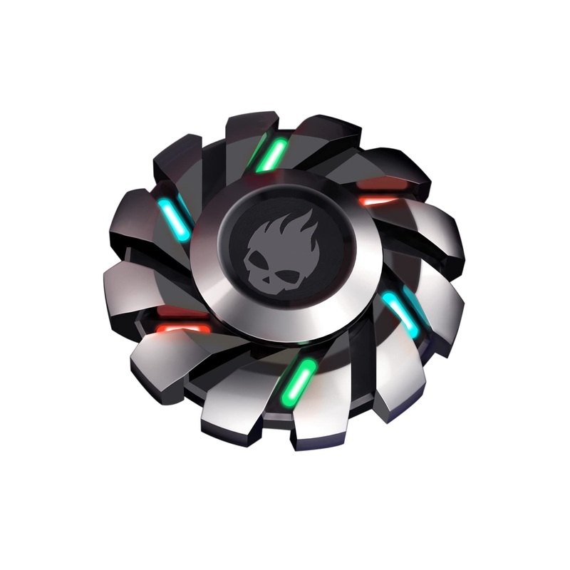 YIJO Metal Fidget Spinner High Speed and Silence Colorful Glowing, Cool Mechanical Gear Spinner, Anti-Anxiety and Stress Release