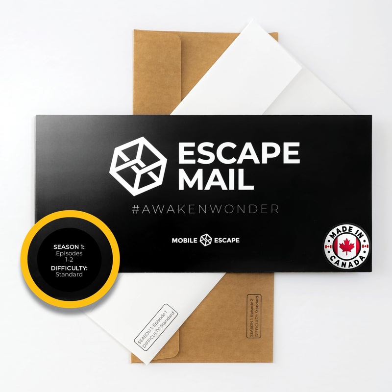 Escape Mail – Escape Room Kit for Family | Ages 15+, 1-4 Players | Mail Game | DIY Mystery for Adults & Teens – Standard – Episo
