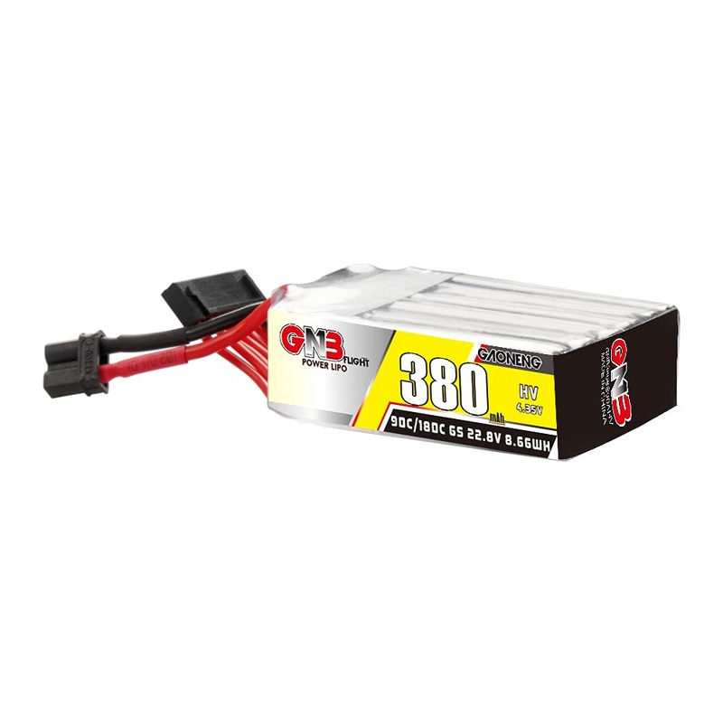 GAONENG GNB 6S 530mAh 22.8V HV 90C XT30 Connector Long Type LiPo Battery for 2 to 2.5 inch Propeller FPV Racing Drone DIY FPV