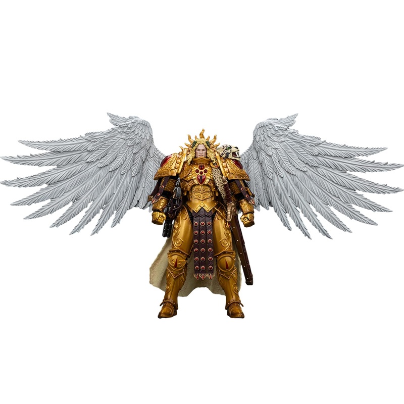 JOYTOY Warhammer 40k Blood Angels, 1/18 Blood Angels Sanguinius Primarch of The IXth Legion Action Figure Collect Model