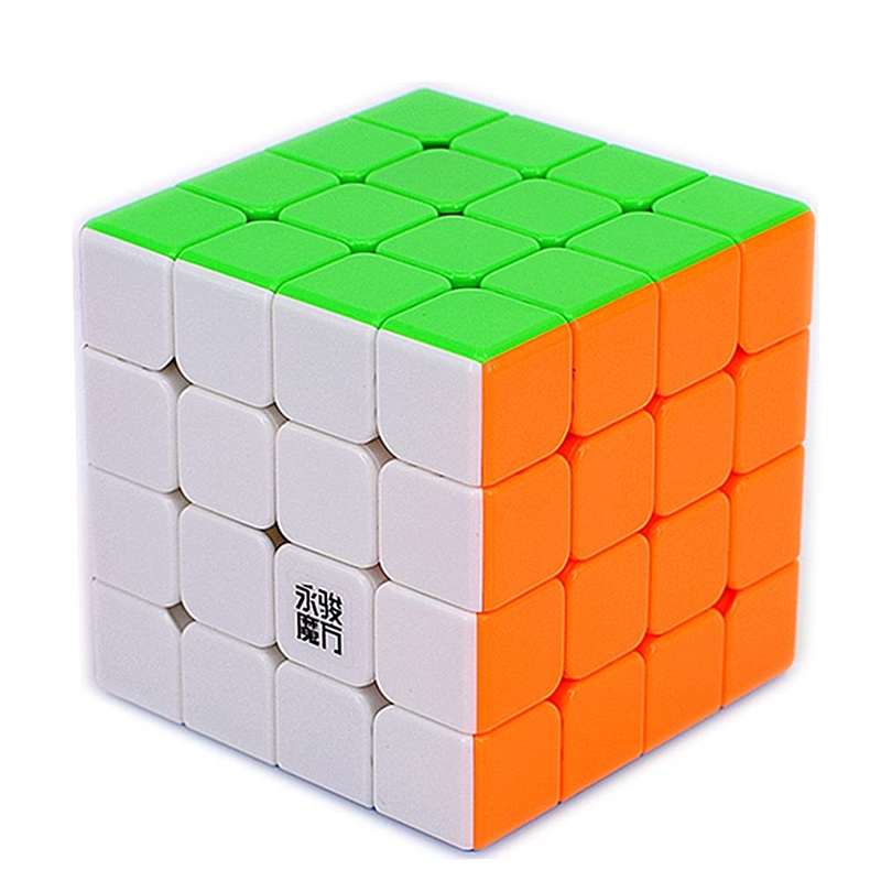 LiangCuber YongJun YuSu Speed Cube 4×4 Magnetic Stickerless, YJ Magic Cube 4x4x4 Stickerless 61mm