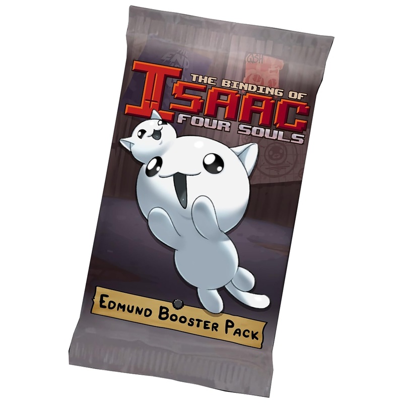 Maestro Media: The Binding of Isaac: Four Souls – Edmund Booster Pack – Mini Expnansion, Strategy Board Game, 15 New Cards, Ages