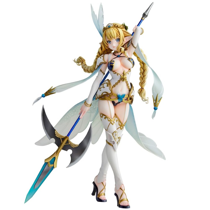 QAHEART 3rd Villager Lincia Figures Original Painting Figure Beauty Girl Illustration Anime Action Figurine 24CM/9.4INCH