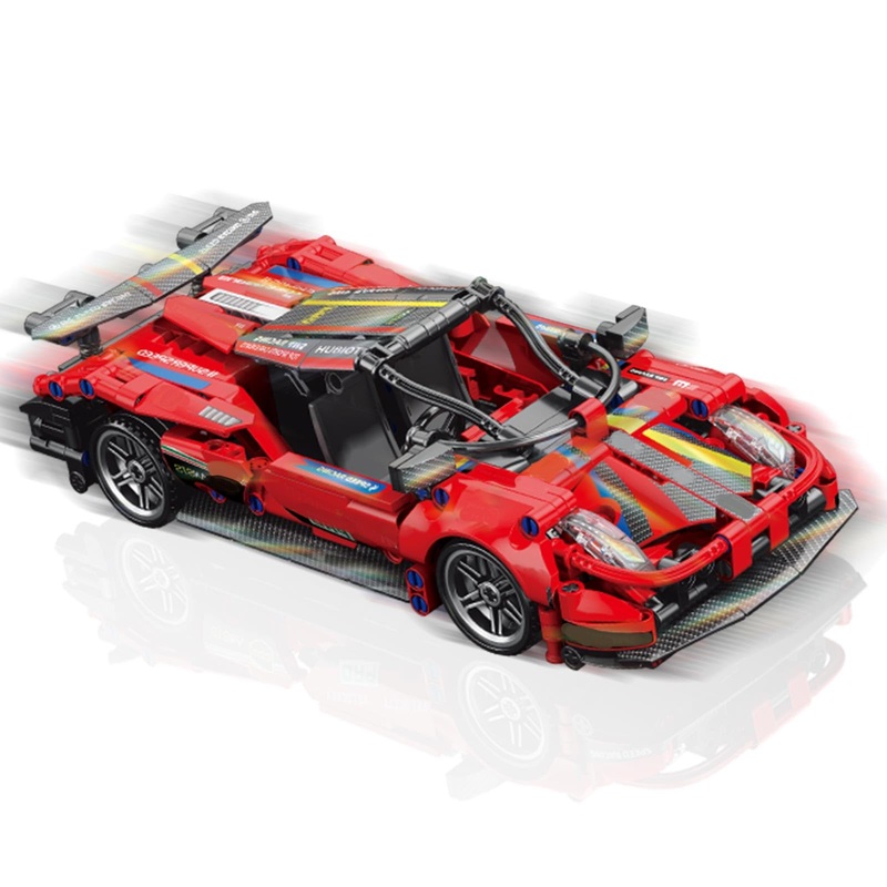 Sports Car Model Building Blocks Sets,1:18 Scale 513PCS Super Race Car Model for Adults,MOC Speed Technic Cars Model Kits Engine