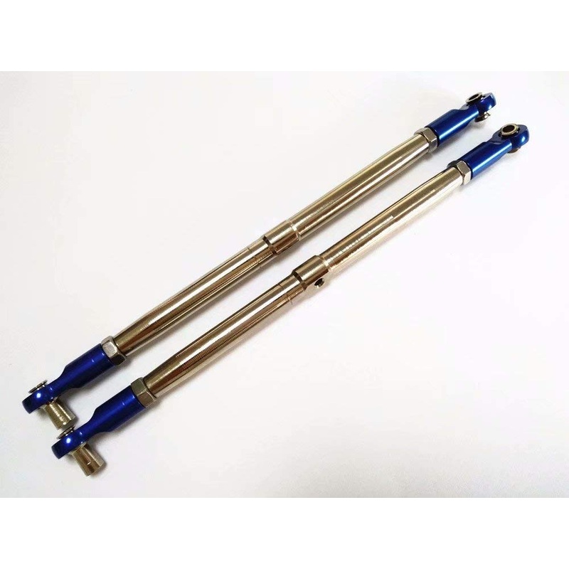 Steel Steering Links Turnbuckle with Aluminum Ends – 2pcs for Traxxas 1/10 EREVO 2.0 E-Revo Revo Summit 5338R 5338A 8638 8646