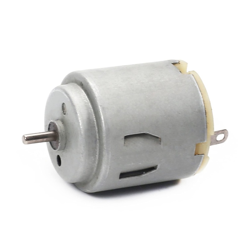 Fielect DC Motor 5.5V 6500RPM 0.08A Micro Motor Mini Motor Electric Motor Round Shaft for RC Boat DIY Airplane Toys Model DIY Ho