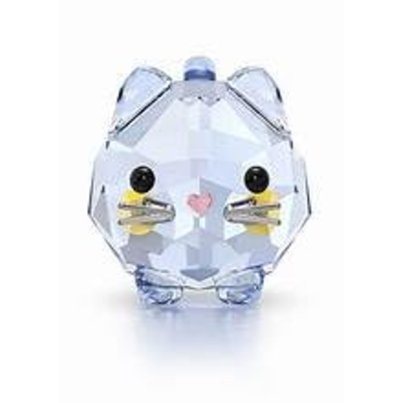 swarovski Chubby Cats Blue Cat