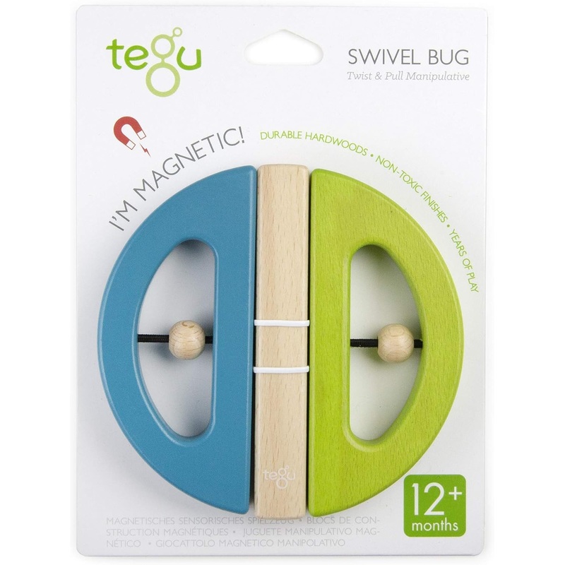 Tegu Swivel Bug Green & Teal