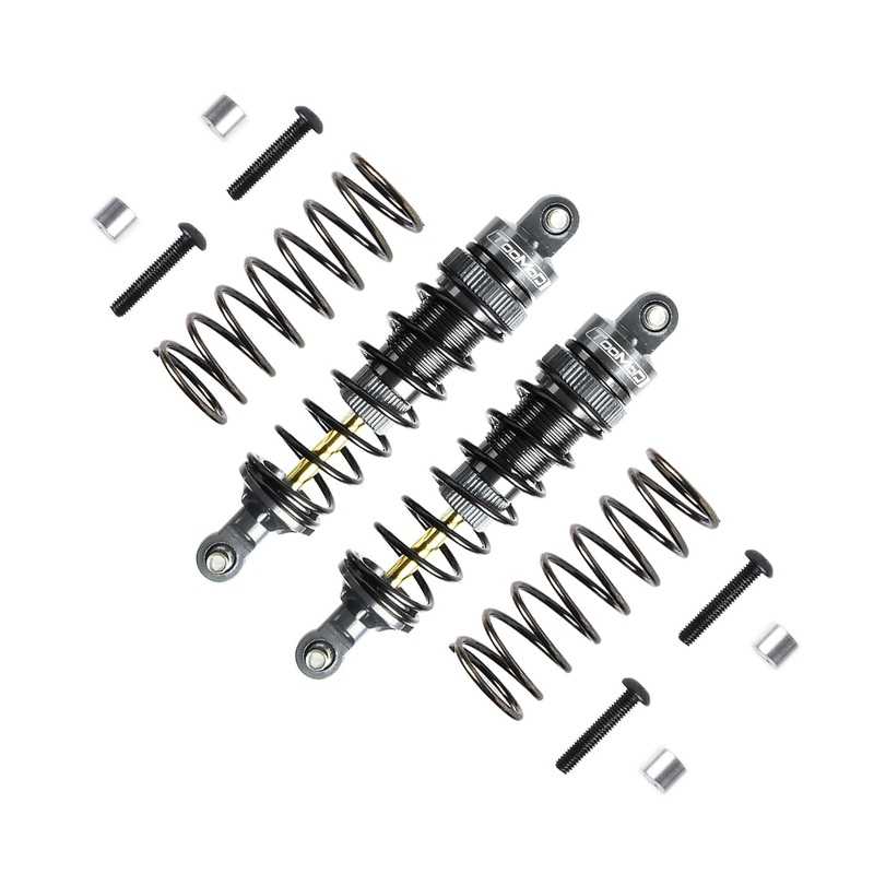 TOOMOD 90mm RC Oil Shock Absorber Big Bore Damper for 1/10 Slash,Stampede,Rustler, Hoss,Bandit, Ford, Vorteks,etc. Parts Upgrade