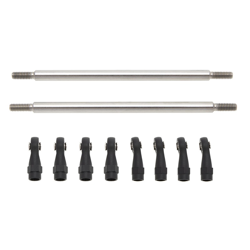 MEUS RACING 1/10 Links Steel Chassis Links Kit for Traxxas TRX4 Axial SCX10 Tamiya CCO1 Redcat Gen8 1/10 RC Crawler (100mm)