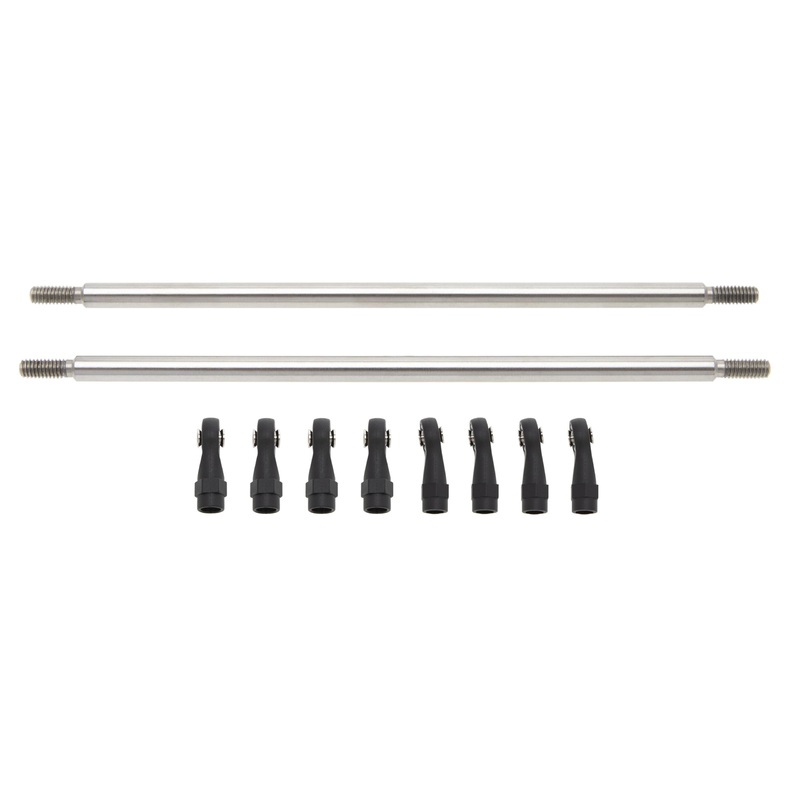 MEUS RACING 1/10 Links Steel Chassis Links Kit for Traxxas TRX4 Axial SCX10 Tamiya CCO1 Redcat Gen8 1/10 RC Crawler (140mm)