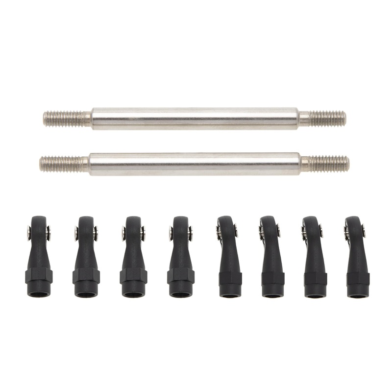 MEUS RACING 1/10 Links Steel Chassis Links Kit for Traxxas TRX4 Axial SCX10 Tamiya CCO1 Redcat Gen8 1/10 RC Crawler (65mm)