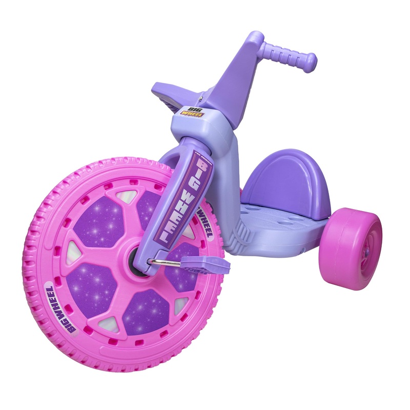 Schylling Big Wheel Dazzler – BW16DZ – Low-Riding Tricycle with Adjustable Seat for Growing Child up to 70 lbs. – Classic Bike i