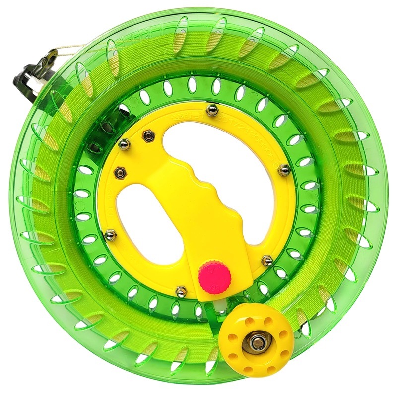 Kaiciuss 8.7 Inch Kite Reel Winder with Line, Kite String Reel for Kids & Adults, Easy to Use String and Spool, it Comes with 12