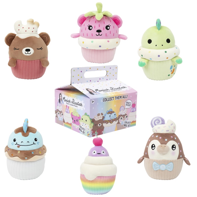 Moriah Elizabeth 6    Mini Mystery Plush – Cupcake Plush; YouTube Craft Channel, Blind Box, 1 of 8 Possible, Official Merch