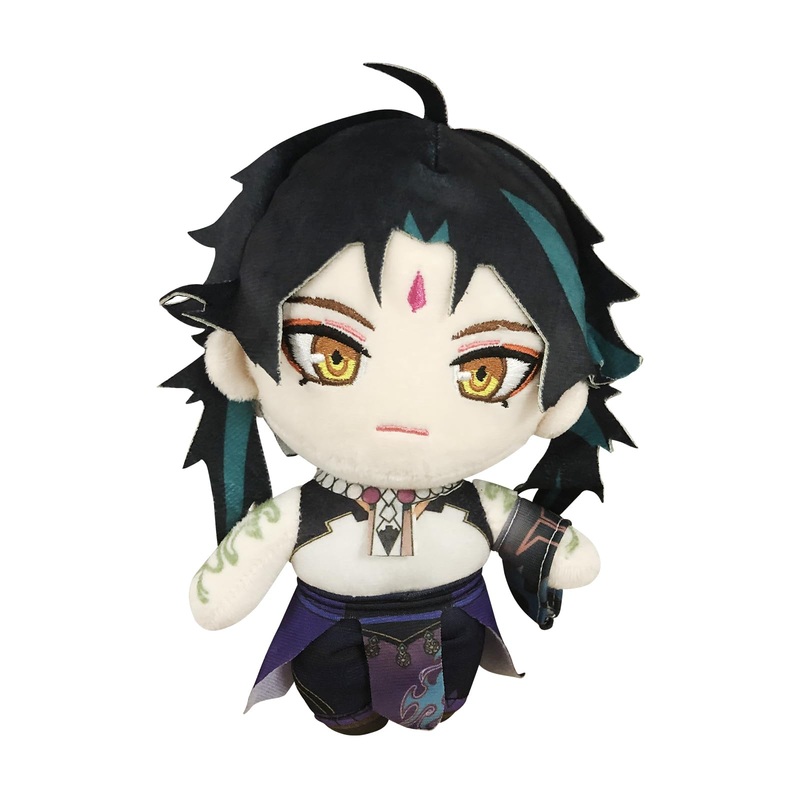 CALEMBOU Anime Plush Figure, 8” Cute Anime Plush Doll Cosplay Props Soft Stuffed Animal Plushies Collection Gift for Fans (XIAO