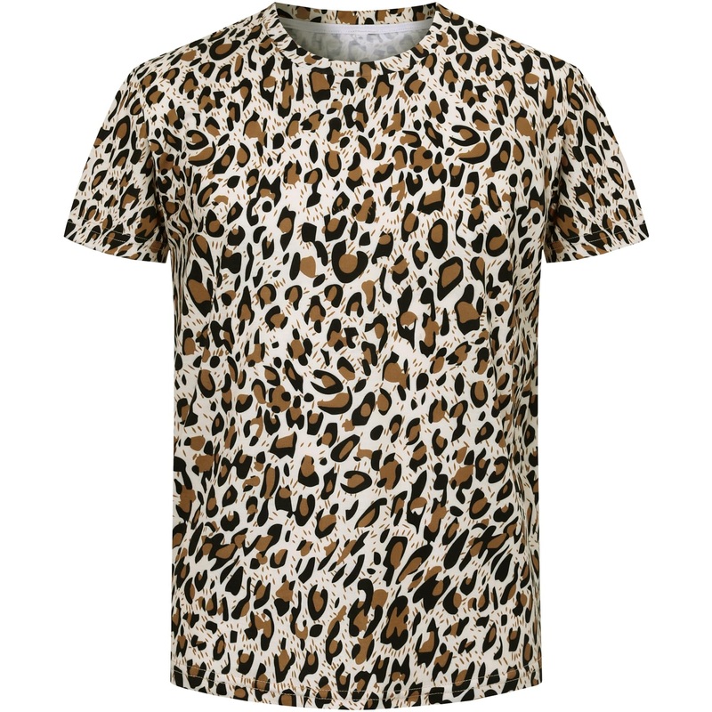 COSLAND Boys’ Leopard Shirt Kids Animal Costume, Medium