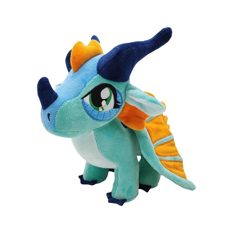 EN9 9” Dragon Plush Dragon Doll Toys Figures Stuffed Animals for Adult Kids Birthday Gifts (Wing)