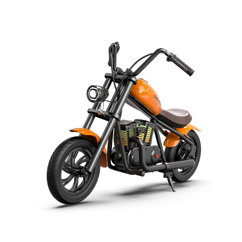 Hyper GoGo Electric Bike for Kids – Kids Electric Bike with Colorful Ambient Lights, 3 Speed Modes Up to 10 MPH, 60 Minutes of C