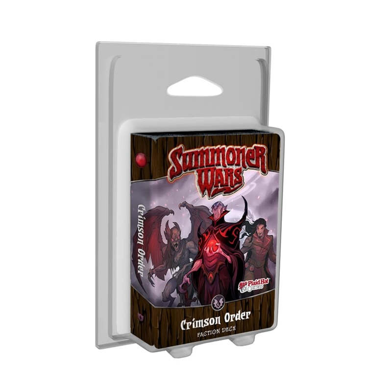 Plaid Hat Games Crimson Order Faction Deck – Ready-to-Play Expansion for Strategy Card Game – 2 Players, Ages 9+ – Requires Summ