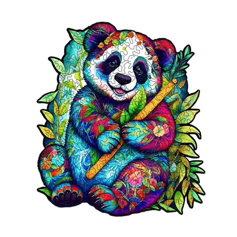 Wooden Puzzle for Adults – 200 Piece Irregular Animal Shaped Jigsaw Puzzle, Unique Creative Gift for Kids and Adults