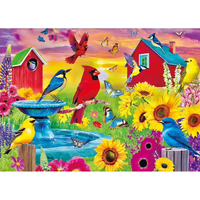 500 Piece Puzzle for Adults – Jigsaw Puzzles – Songbirds of Spring