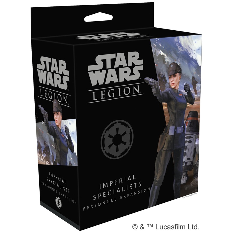 Atomic Mass Games Star Wars: Legion Imperial Specialists Personnel Expansion – Tabletop Miniatures Game, Strategy Game for Kids