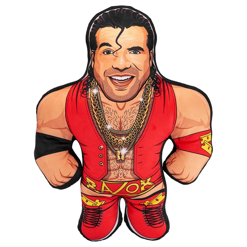 Bleacher Creatures WWE Razor Ramon 24” Bleacher Buddy – Soft Plush Toy