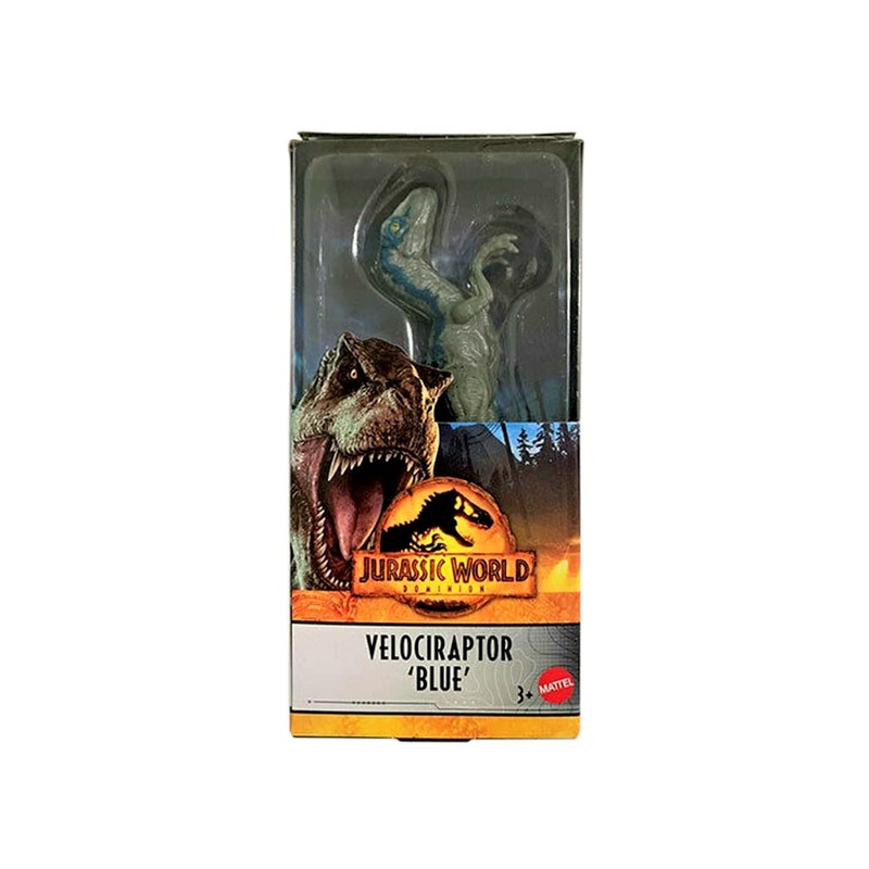 Mattel Velociraptor Blue 6” Dinosaur Figure