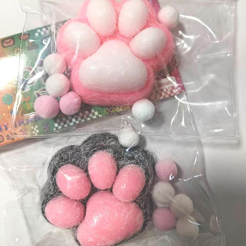 2 Pack Taba Cat Paw Toy, Taba Toys for Kids, Cat Paw Quiet Fidget Toys, Small Stress Relief Sensory Toys Gifts for Children Chri