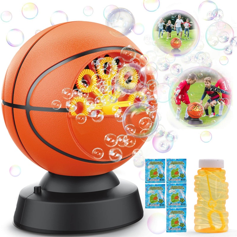 Beria Basketball Bubble Machine, Toy for Ages 5-7 Year Olds, Kids & Toddlers, Birthday Gift for 3 4 5 6 7 8 Year Old Boys Girls,