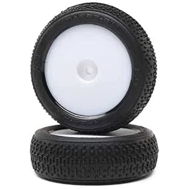 Losi Taper Pin Fr Mounted White 2 Mini-B Los41017 Rc Tire