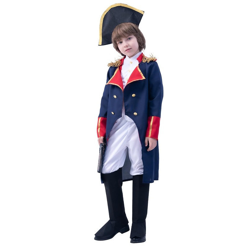 PGOND Boy’s Napoleon French Emperor Costume (13-14Y)