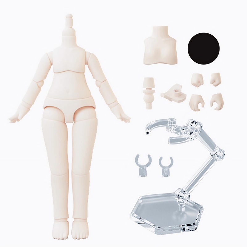 YMY OB11 Extended Size GSC 1/12 BJD Doll Body Joint Movable Doll Model Action Figure (Sakura Pink-4.33 in)