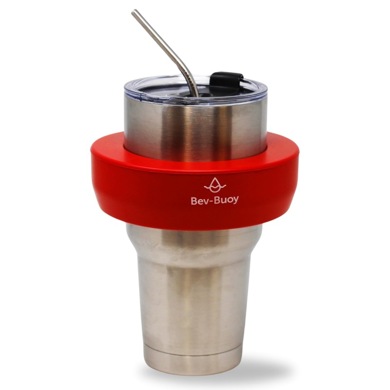 Bev-Buoy Floating Foam Drink Holder for Lake, Beach, and Pool | Drink Floaties for Pool, Floating Cup Holder for Pool, Drink Flo