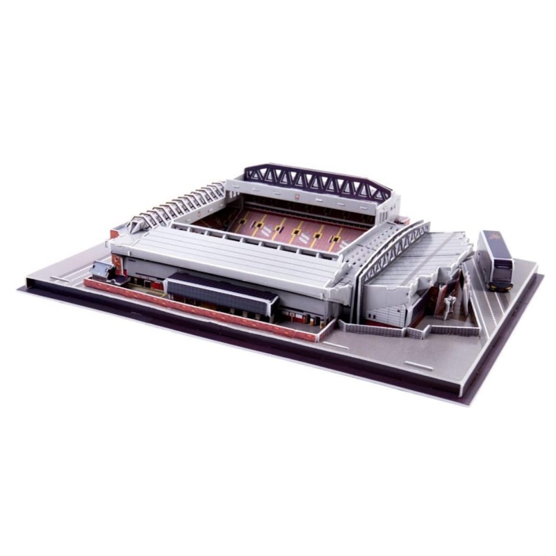 ISFIBA Classic Football Stadium – 3D Paper Model Building Kit, Soccer Club Venues, Souvenir Gift, Handmade Puzzle Ornaments, Car