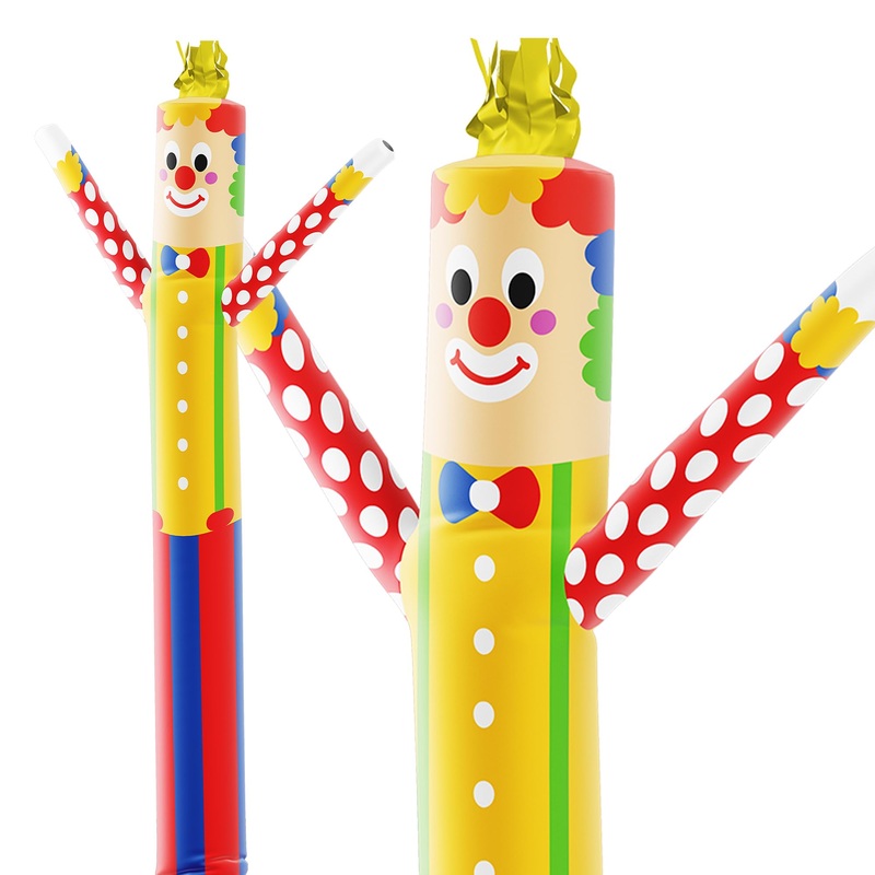 LookOurWay Air Dancers Inflatable Tube Man Attachment – 10 Feet Tall Wacky Waving Inflatable Dancing Tube Guy for Business Promo