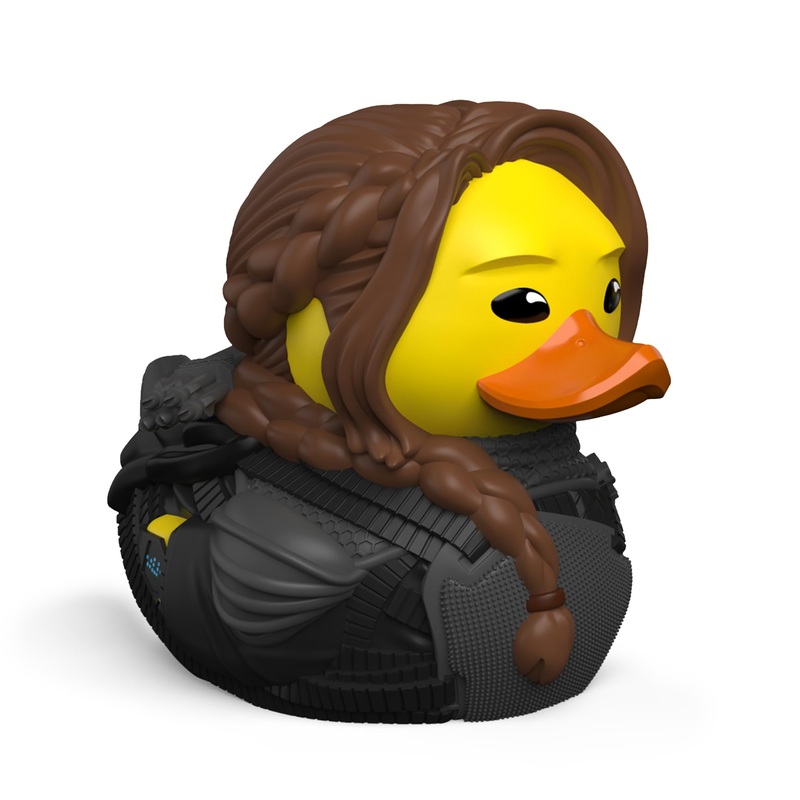TUBBZ First Edition Katniss Everdeen Collectible Vinyl Rubber Duck Figure – Official The Hunger Games – Action TV, Film