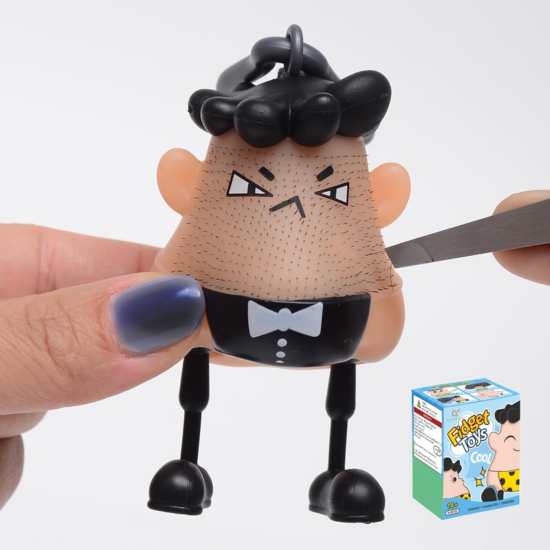 Master Fun Hair Pulling Fidget Toys, Anti Worry Toys and Venting Novelty Toys, Great Redirect Activity for Pickers, for Boys Gir