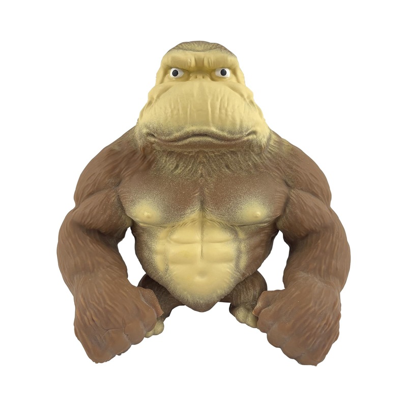 Oxuvumo Stretchy Squishy Monkey Squeeze Toy Funny Gorilla Squishy Toy for Kids and Adults Stress Relief and Sensory Decompressio