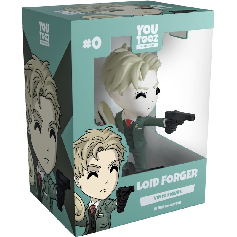 You tooz Loid Forger 5” Vinyl Figure, Official Licensed Spy; Codename Twilight, Collectible from Anime Spy x Family, by You too