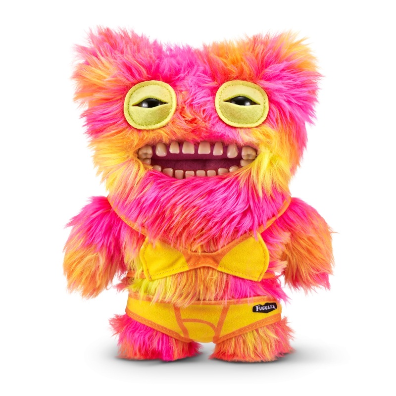 Fuggler Vacay Vibes by ZURU, Funny Ugly Monster, Plush, Collectible, Toy (Mr Buttons – Multi)